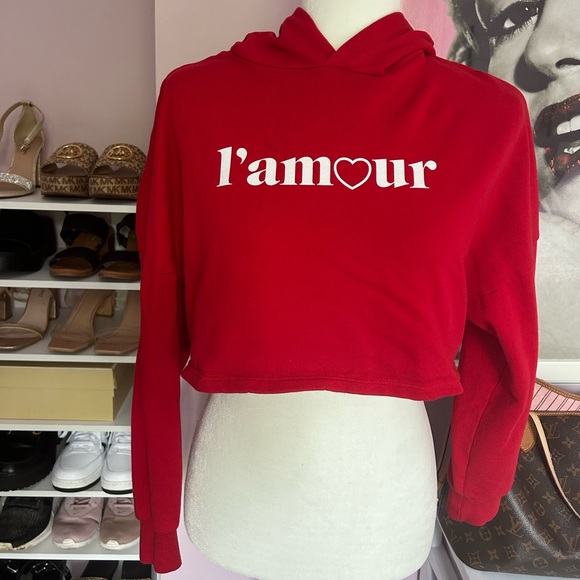 ❤️Cropped Hoodie❤️ - Picture 1 of 4